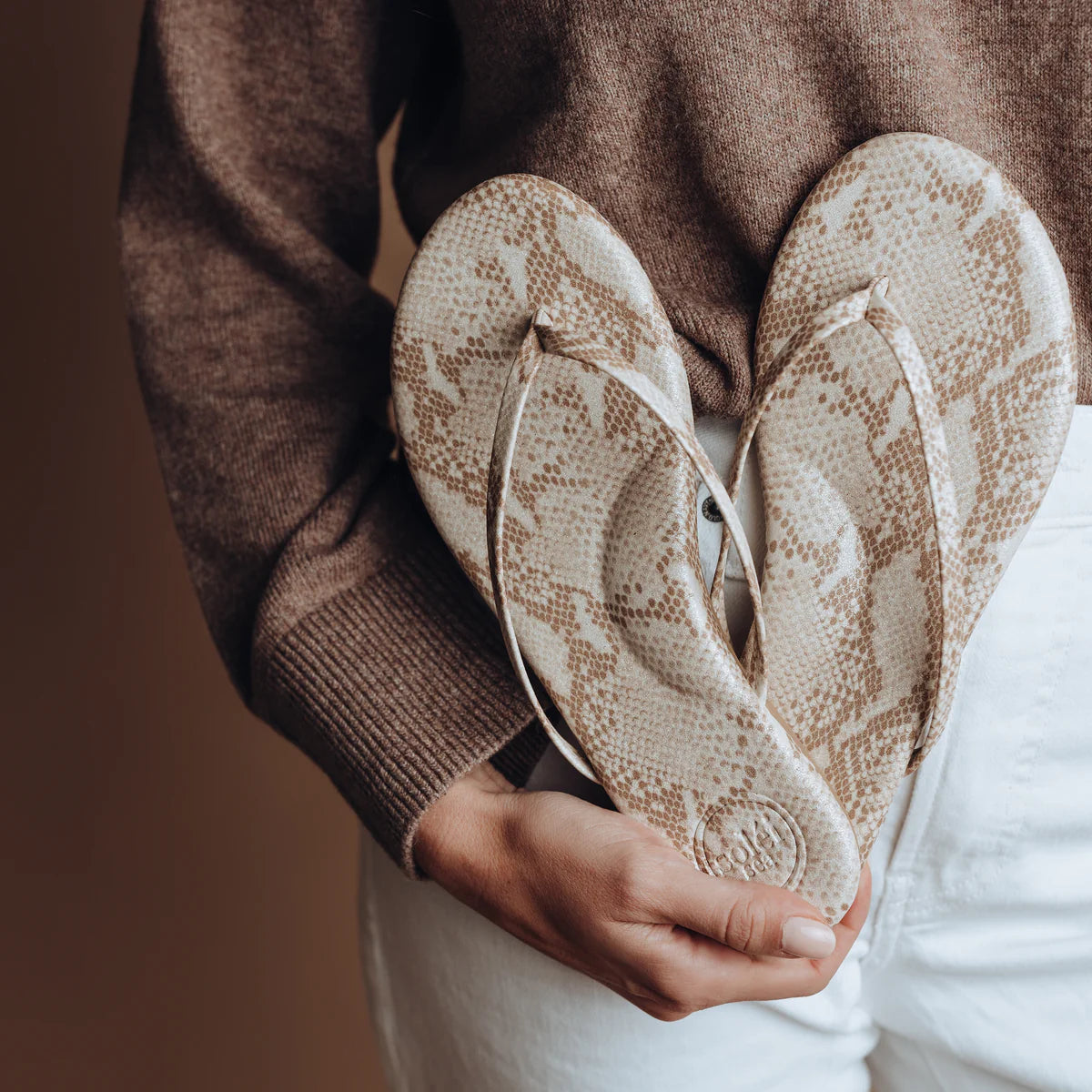 Indie Golden Snake Sandal