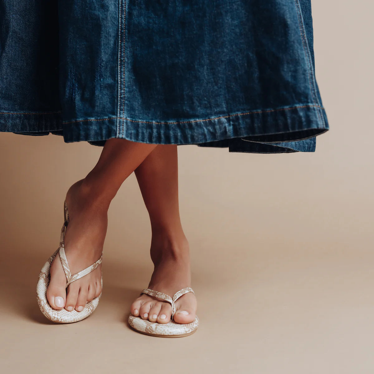 Indie Golden Snake Sandal