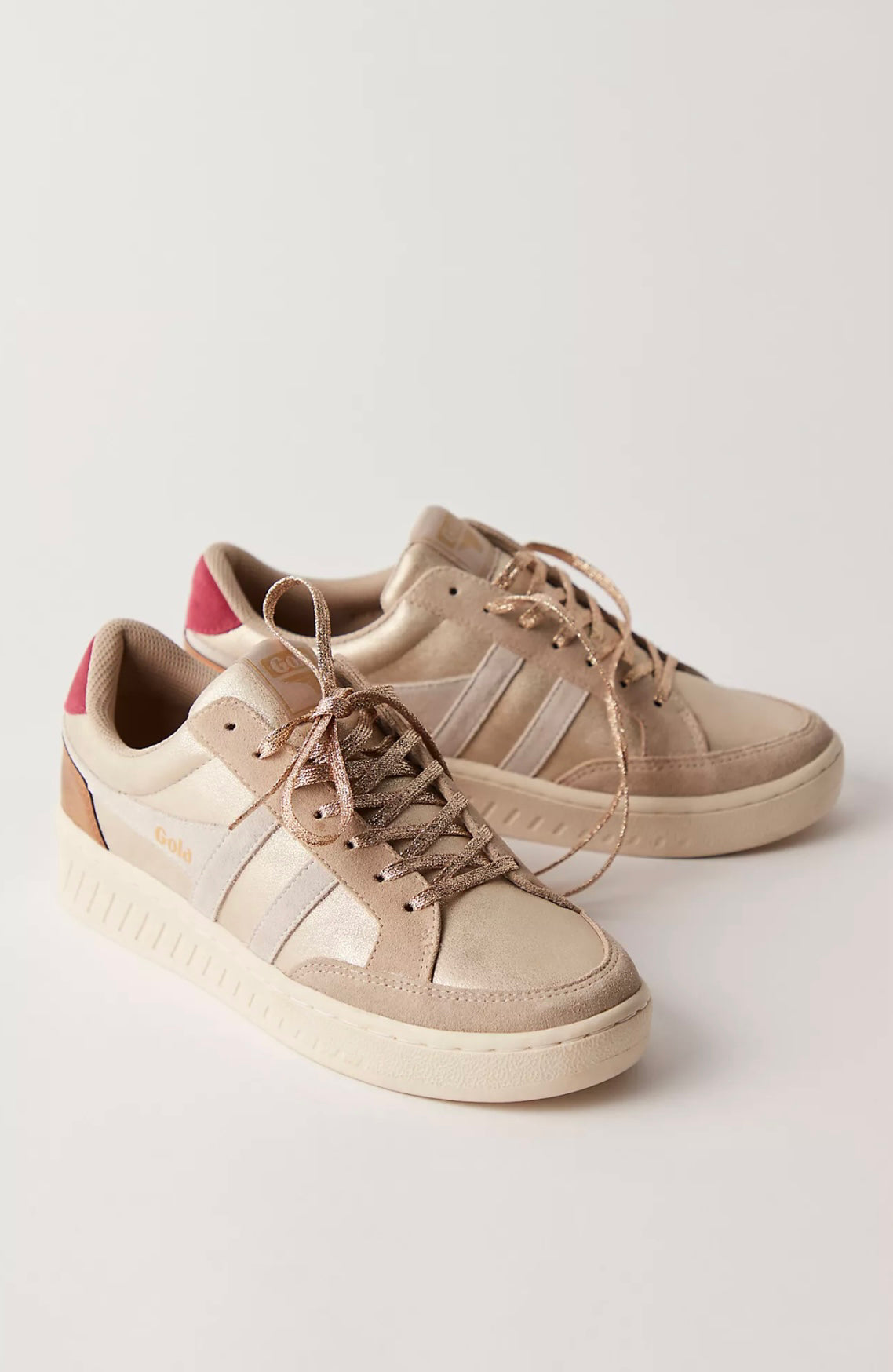 Gola Superslam Gold & Cerise