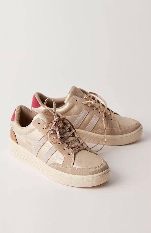 Gola Superslam Gold & Cerise