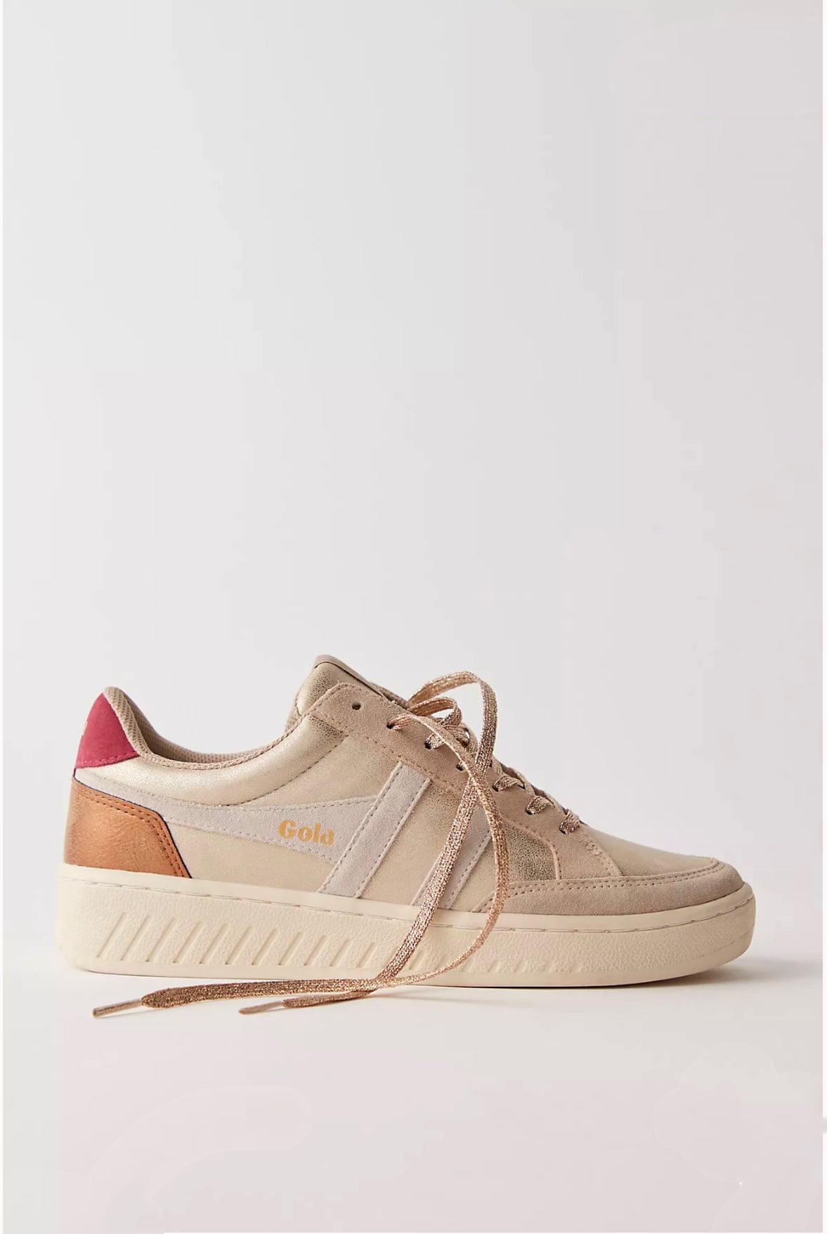 Gola Superslam Gold & Cerise