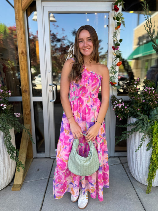 One Shoulder Madeline Dress