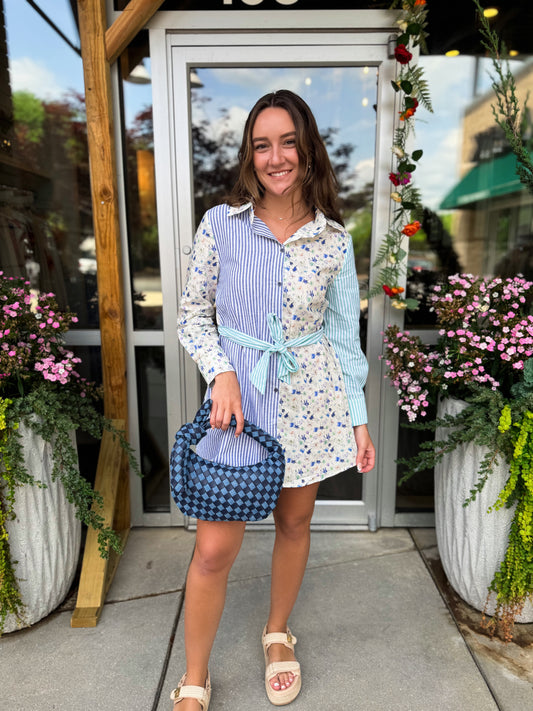 Santorini Symphony Dress
